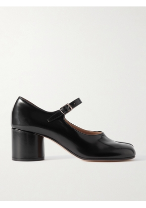 Maison Margiela - Tabi Split-toe Glossed-leather Mary Jane Pumps - Black - IT35,IT35.5,IT36,IT36.5,IT37,IT37.5,IT38,IT38.5,IT39,IT39.5,IT40,IT40.5,IT41