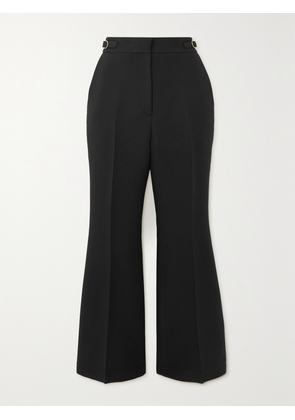 Gabriela Hearst - Gabriel Wool And Silk-blend Flared Pants - Black - IT36,IT38,IT40,IT42,IT44,IT46,IT48