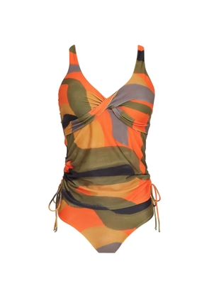 Lygia & Nanny twisted swimsuit - Orange