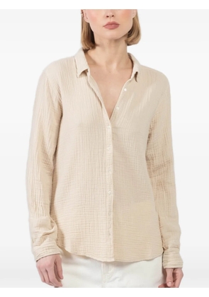Xirena long-sleeve textured shirt - Neutrals