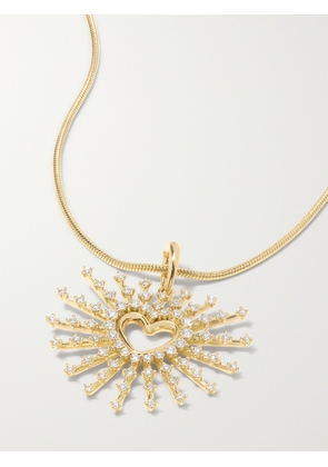 Fernando Jorge - Clarity Heart 18-karat Gold Diamond Necklace - One size