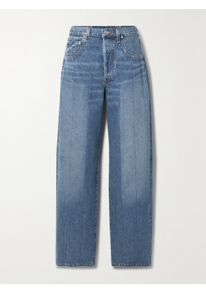 Citizens of Humanity - + Net Sustain Ayla Splice High-rise Straight-leg Organic Jeans - Blue - 23,24,25,26,27,28,29,30,31,32