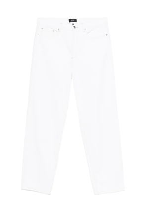 A.P.C. straight-leg trousers - White