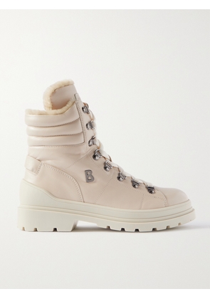 BOGNER - St. Moritz 9 Shearling-lined Leather Ankle Boots - Neutrals - IT35,IT35.5,IT36,IT36.5,IT37,IT37.5,IT38,IT38.5,IT39,IT39.5,IT40,IT40.5,IT41,IT41.5,IT42