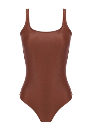 Lygia & Nanny low-back swimsuit - Brown