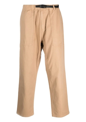 Gramicci tapered-leg cotton trousers - Neutrals