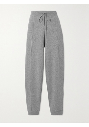 TOTEME - Organic Cotton And Cashmere-blend Track Pants - Gray - xx small,x small,small,medium,large,x large