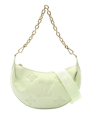 Louis Vuitton Pre-Owned 2021-2025 Leather Bubblegram Over The Moon satchel - Green