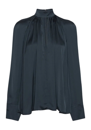 ROTATE BIRGER CHRISTENSEN bow blouse - Blue