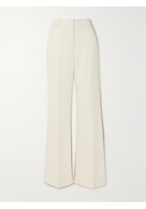 TOTEME - Flared Crepe Pants - White - DK34,DK36,DK38,DK40,DK42
