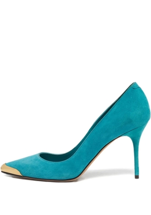 Alexander McQueen Pre-Owned pointed-toe pumps - Blue