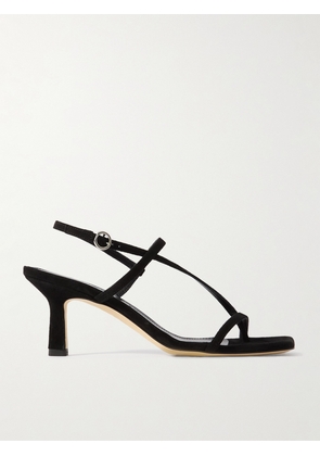 Aeyde - Elise Suede Slingback Sandals - Black - IT36,IT36.5,IT37,IT37.5,IT38,IT38.5,IT39,IT39.5,IT40,IT40.5,IT41,IT41.5,IT42