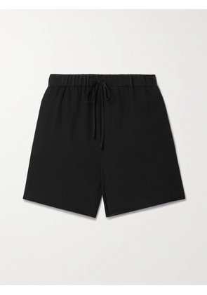 Nili Lotan - Frances Silk-crepe Shorts - Black - x small,small,medium,large,x large