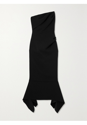 Maticevski - Suffix Strapless Draped Crepe Gown - Black - UK 6,UK 8,UK 10,UK 12,UK 14,UK 16