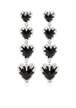 Stolen Girlfriends Club Love Claw Eternity earrings - Black