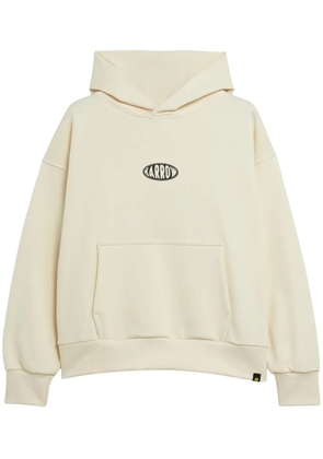 BARROW logo-print hoodie - Neutrals