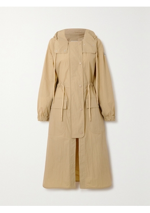 Moncler - Sologne Crinkled-shell Parka - Neutrals - 01,2,3,4,5