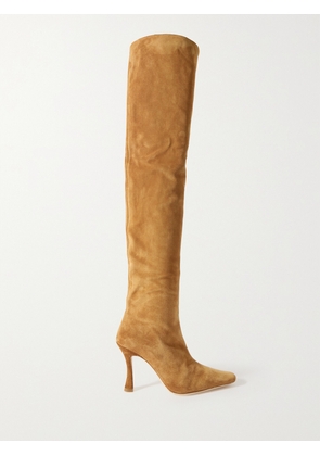 STAUD - Cami Suede Over-the-knee Boots - Brown - IT36,IT36.5,IT37,IT37.5,IT38,IT38.5,IT39,IT39.5,IT40,IT40.5,IT41,IT42