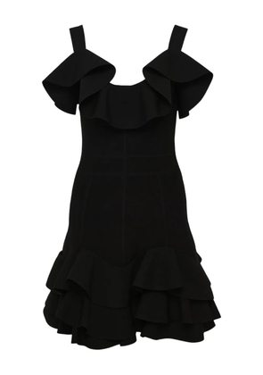 Alexis Sienna ruffled mini dress - Black