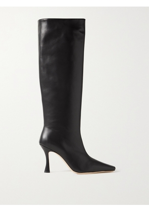 STAUD - Cami Leather Knee Boots - Black - IT35,IT36,IT36.5,IT37,IT37.5,IT38,IT38.5,IT39,IT39.5,IT40,IT40.5,IT41,IT42