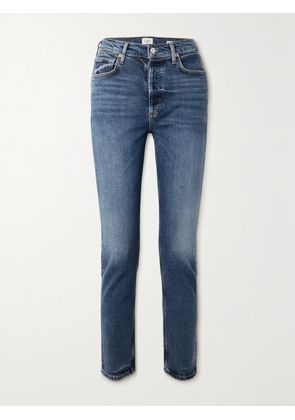 Citizens of Humanity - Charlotte High-rise Straight-leg Jeans - Blue - 23,24,25,26,27,28,29,30,31,32