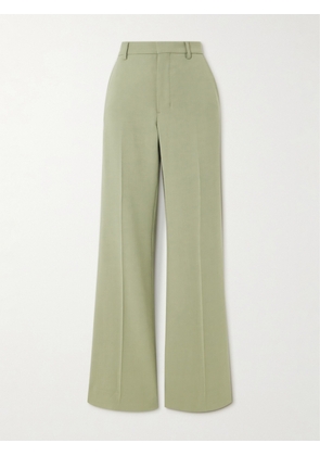 AMI PARIS - Twill Flared Pants - Green - FR 34,FR 36,FR 38,FR 40,FR 42,FR 44