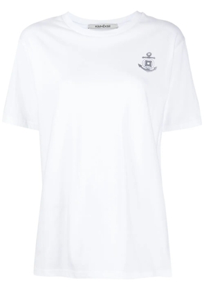 Kimhekim logo-print T-shirt - White