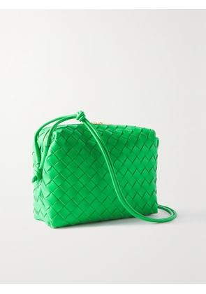 Bottega Veneta - Loop Intrecciato Leather Shoulder Bag - Green - One size