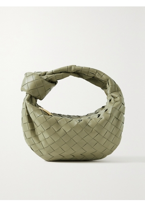 Bottega Veneta - Jodie Mini Knotted Intrecciato Leather Tote - Green - One size