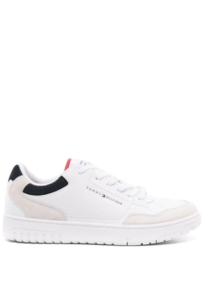 Tommy Hilfiger Cleat leather sneakers - White