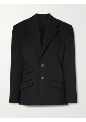 The Row - Halm Grain De Poudre Wool Blazer - Black - US0,US2,US4,US6,US8,US10,US12