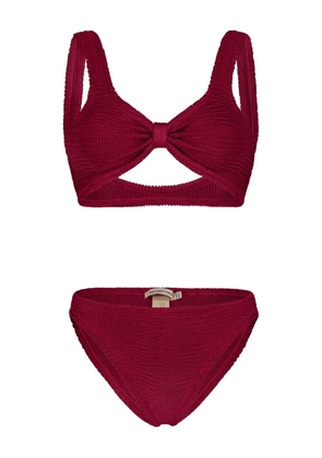 PARAMIDONNA Salma knot two piece swimsuit - Red