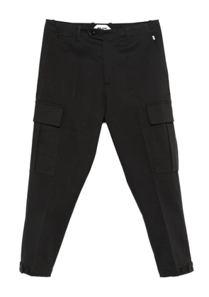 New York Resident cargo-pockets straight-leg trousers - Black