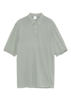 Eleventy round neck polo shirt - Green