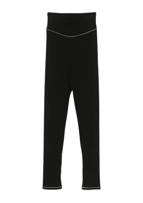 Repetto ribbed leggings - Black