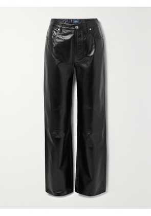 Citizens of Humanity - Annina Patent-leather Wide-leg Pants - Black - 23,24,25,26,27,28,29,30,31,32