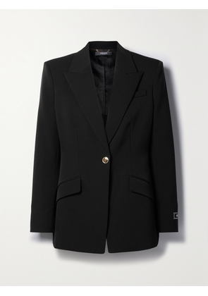 Versace - Icons Wool-blend Blazer - Black - IT36,IT38,IT40,IT42,IT44,IT46,IT48