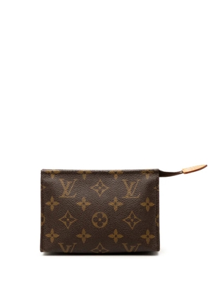 Louis Vuitton Pre-Owned 1988 Monogram Toiletry 15 pouch - Brown