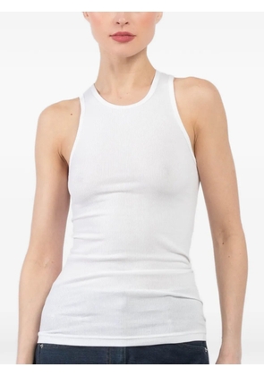Tibi ribbed tank top - White