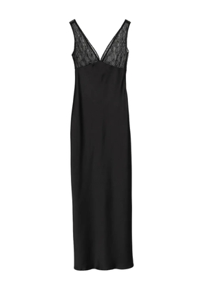 Atu Body Couture lace-panel gown - Black