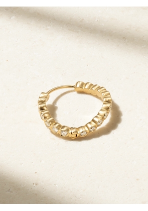 Sophie Bille Brahe - Courant D'ensemble 18-karat Recycled Gold Diamond Single Hoop Earring - L,R