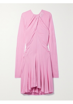 MARANT ÉTOILE - Rosema Draped Stretch-jersey Mini Dress - Pink - FR 34,FR 36,FR 38,FR 40,FR 42,FR 44