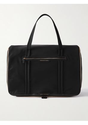 Anya Hindmarch - Mobile Wardrobe Leather-trimmed Econyl® Travel Case - Black - One size