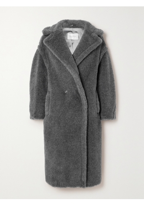 Max Mara - Teddy Bear Icon Oversized Wool, Alpaca And Silk-blend Coat - Gray - x small,small,medium,large