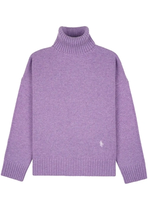 Sporty & Rich SRC wool jumper - Purple