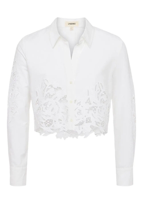 L'Agence Seychelle broderie-anglaise shirt - White