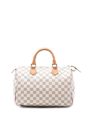 Louis Vuitton Pre-Owned 2011 Damier Azur Speedy 30 boston bag - White