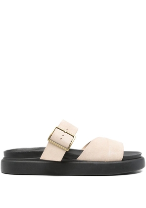 Clarks Aristella buckled sandals - Neutrals