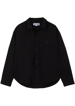 Sunnei cotton shirt - Black