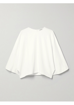 FFORME - Tala Pleated Crepe Top - White - XS/S,M/L,XL/XXL